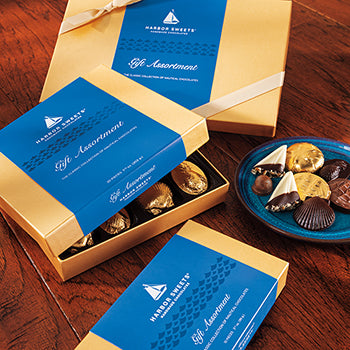 Nautical assortment of chocolates 